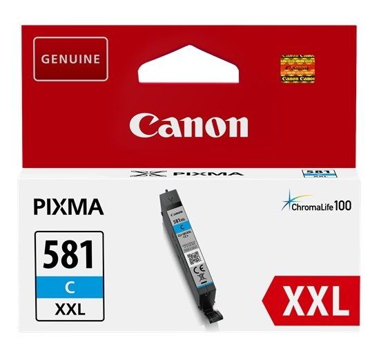 Canon Genuine CLI-581CXXL EXTRA HIGH CAPACITY Cyan Ink Cartridge 1995C001 CLI581CXXL