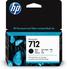 Load image into Gallery viewer, HP Genuine 3ED70A / 712 Black Ink 38ml for HP DesignJet T 200