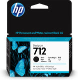 HP Genuine 3ED70A / 712 Black Ink 38ml for HP DesignJet T 200